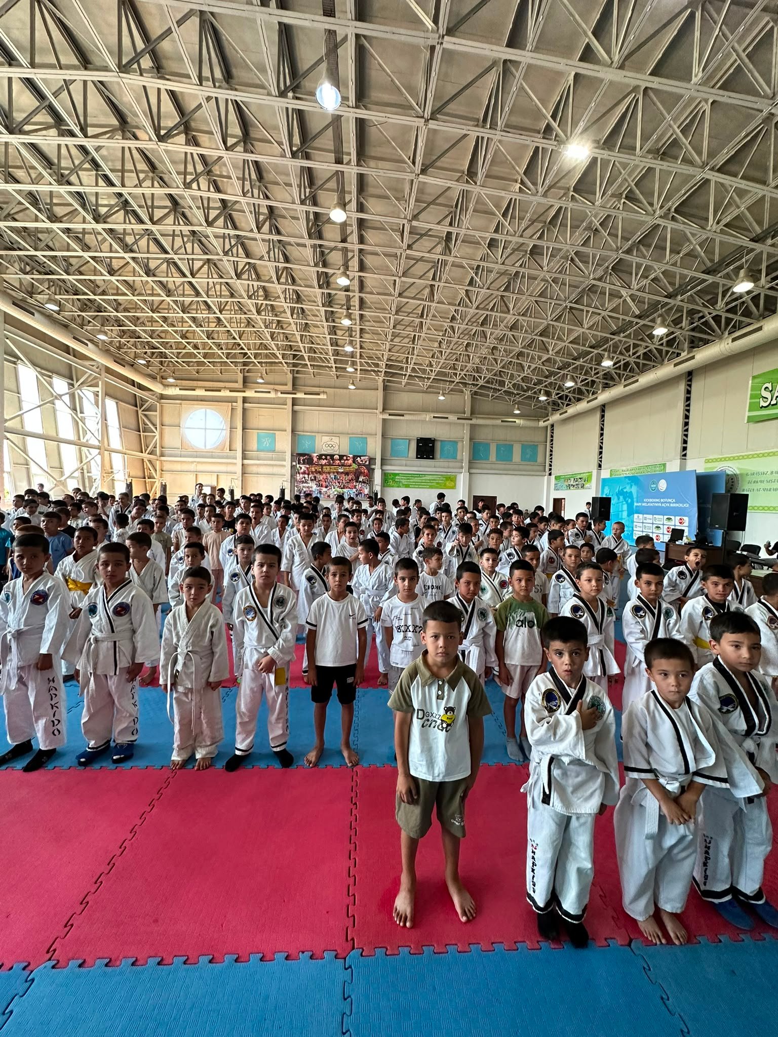 TÜRKMENİSTAN WAHA HAPKIDO ŞAMPİYONASI 1 AĞUSTOS 2206 TARİHİNDE MARY DE YAPILDI