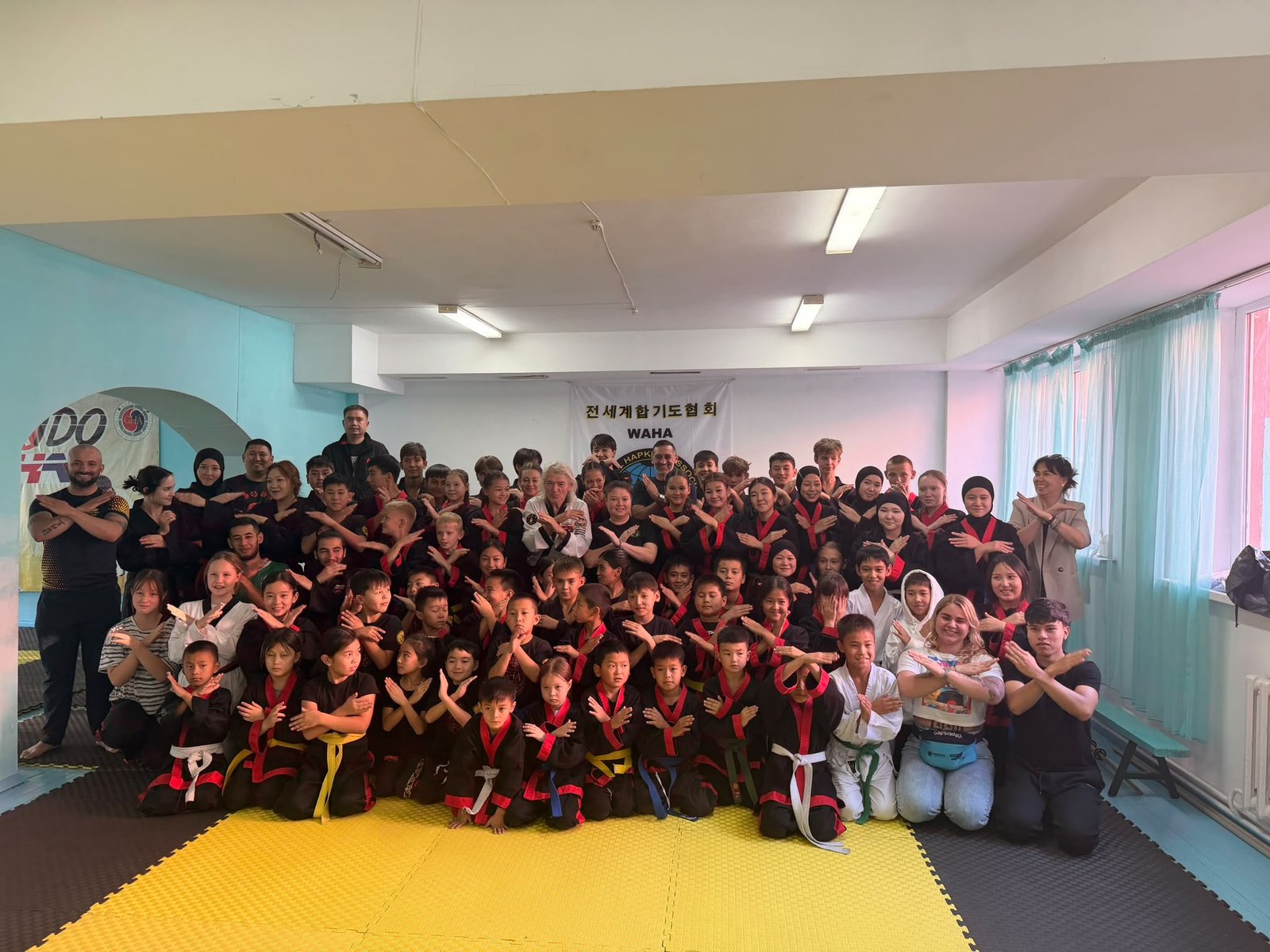 51. ULUSLARARASI WAHA HAPKİDO SEMİNERİ KIRGIZİSTANDA YAPILDI